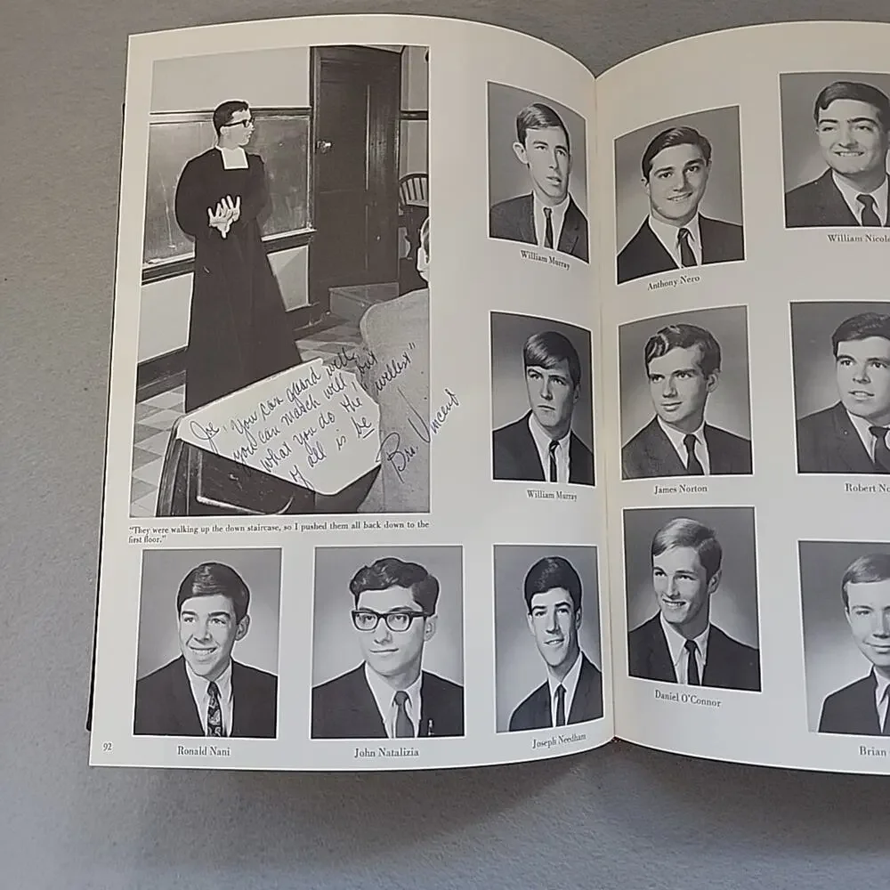 1968 La Salle Academy Rampage Yearbook Annual Providence RI‎ Catholic